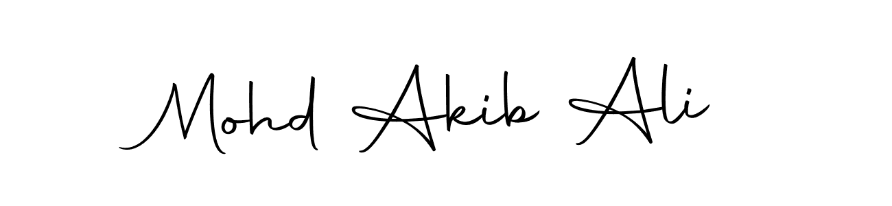 Design your own signature with our free online signature maker. With this signature software, you can create a handwritten (Autography-DOLnW) signature for name Mohd Akib Ali. Mohd Akib Ali signature style 10 images and pictures png