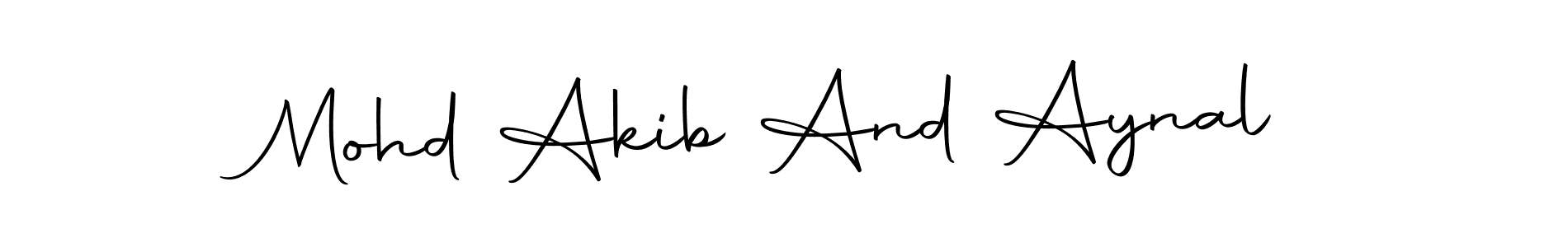 The best way (Autography-DOLnW) to make a short signature is to pick only two or three words in your name. The name Mohd Akib And Aynal include a total of six letters. For converting this name. Mohd Akib And Aynal signature style 10 images and pictures png