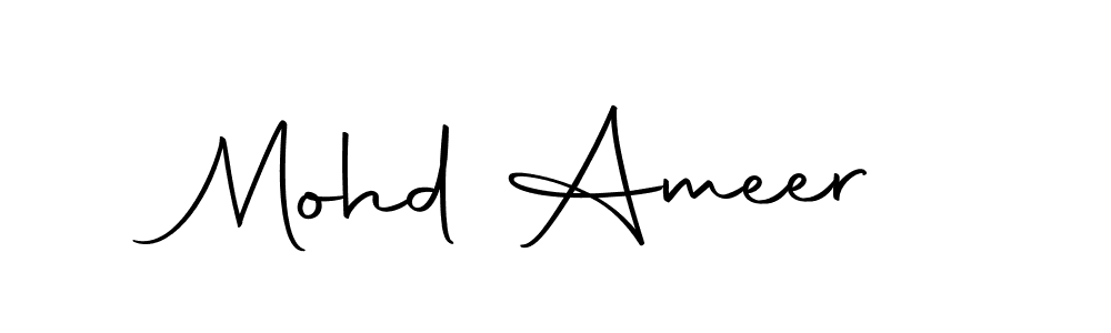 Similarly Autography-DOLnW is the best handwritten signature design. Signature creator online .You can use it as an online autograph creator for name Mohd Ameer. Mohd Ameer signature style 10 images and pictures png