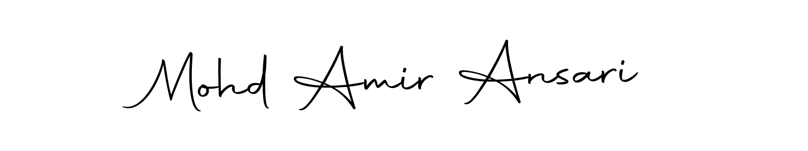 if you are searching for the best signature style for your name Mohd Amir Ansari. so please give up your signature search. here we have designed multiple signature styles  using Autography-DOLnW. Mohd Amir Ansari signature style 10 images and pictures png