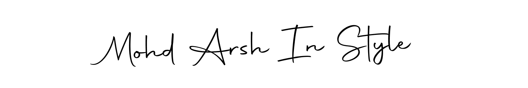 How to Draw Mohd Arsh In Style signature style? Autography-DOLnW is a latest design signature styles for name Mohd Arsh In Style. Mohd Arsh In Style signature style 10 images and pictures png