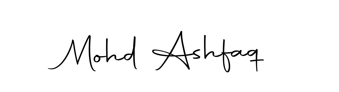 Design your own signature with our free online signature maker. With this signature software, you can create a handwritten (Autography-DOLnW) signature for name Mohd Ashfaq. Mohd Ashfaq signature style 10 images and pictures png