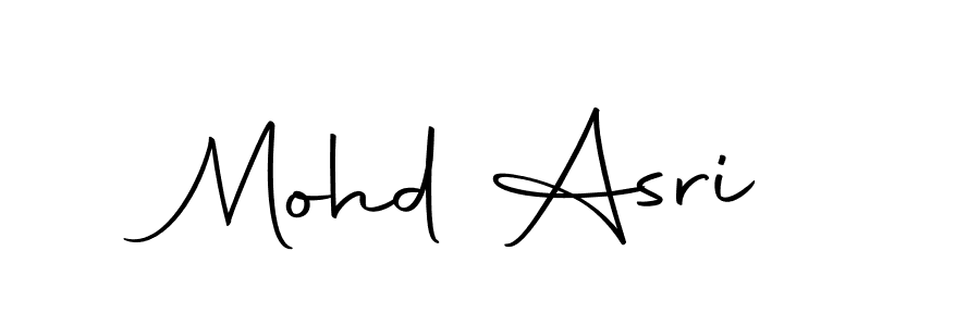How to make Mohd Asri name signature. Use Autography-DOLnW style for creating short signs online. This is the latest handwritten sign. Mohd Asri signature style 10 images and pictures png