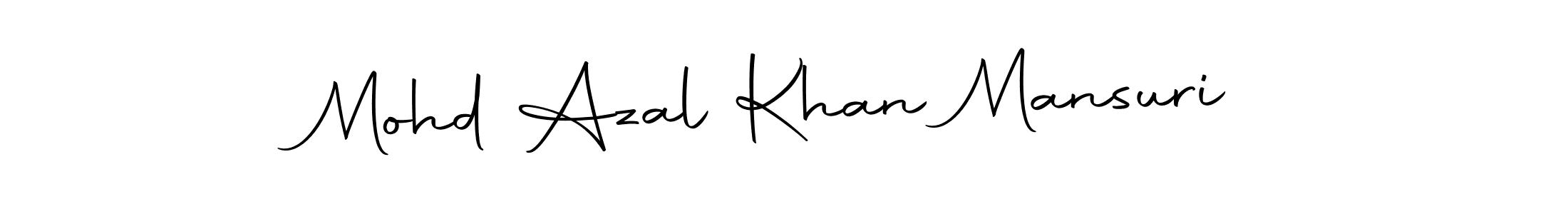 This is the best signature style for the Mohd Azal Khan Mansuri name. Also you like these signature font (Autography-DOLnW). Mix name signature. Mohd Azal Khan Mansuri signature style 10 images and pictures png