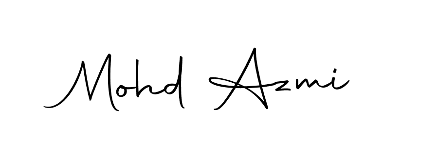 Make a beautiful signature design for name Mohd Azmi. Use this online signature maker to create a handwritten signature for free. Mohd Azmi signature style 10 images and pictures png