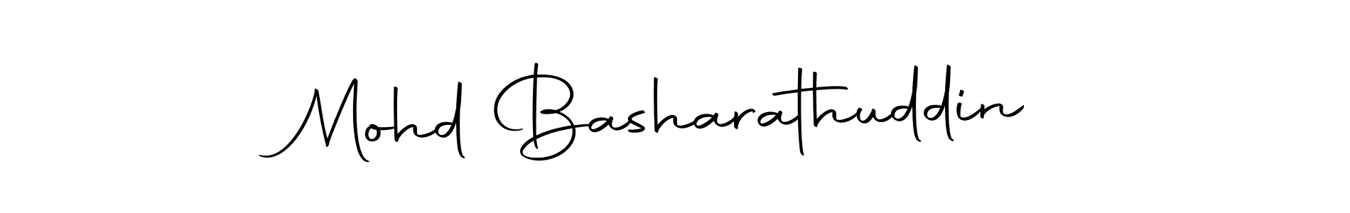 Also we have Mohd Basharathuddin name is the best signature style. Create professional handwritten signature collection using Autography-DOLnW autograph style. Mohd Basharathuddin signature style 10 images and pictures png