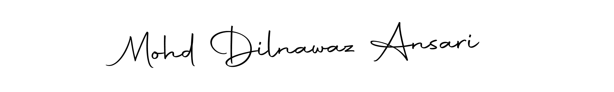 It looks lik you need a new signature style for name Mohd Dilnawaz Ansari. Design unique handwritten (Autography-DOLnW) signature with our free signature maker in just a few clicks. Mohd Dilnawaz Ansari signature style 10 images and pictures png