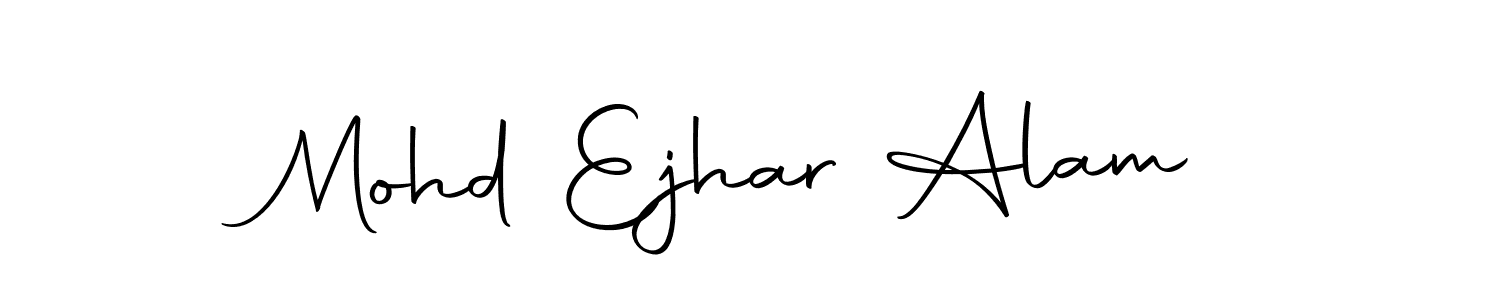 Autography-DOLnW is a professional signature style that is perfect for those who want to add a touch of class to their signature. It is also a great choice for those who want to make their signature more unique. Get Mohd Ejhar Alam name to fancy signature for free. Mohd Ejhar Alam signature style 10 images and pictures png