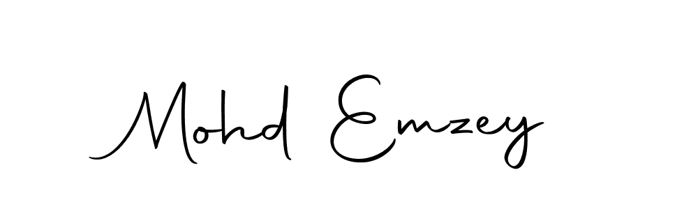 Mohd Emzey stylish signature style. Best Handwritten Sign (Autography-DOLnW) for my name. Handwritten Signature Collection Ideas for my name Mohd Emzey. Mohd Emzey signature style 10 images and pictures png