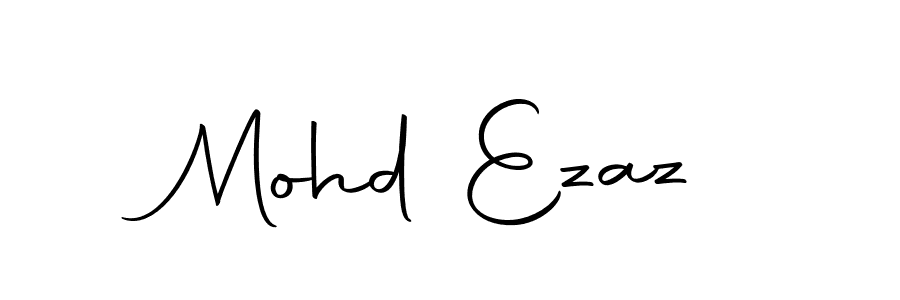 Make a beautiful signature design for name Mohd Ezaz. With this signature (Autography-DOLnW) style, you can create a handwritten signature for free. Mohd Ezaz signature style 10 images and pictures png