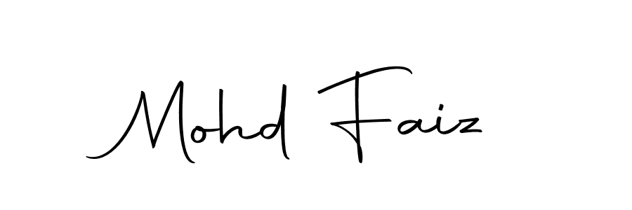 Also You can easily find your signature by using the search form. We will create Mohd Faiz name handwritten signature images for you free of cost using Autography-DOLnW sign style. Mohd Faiz signature style 10 images and pictures png