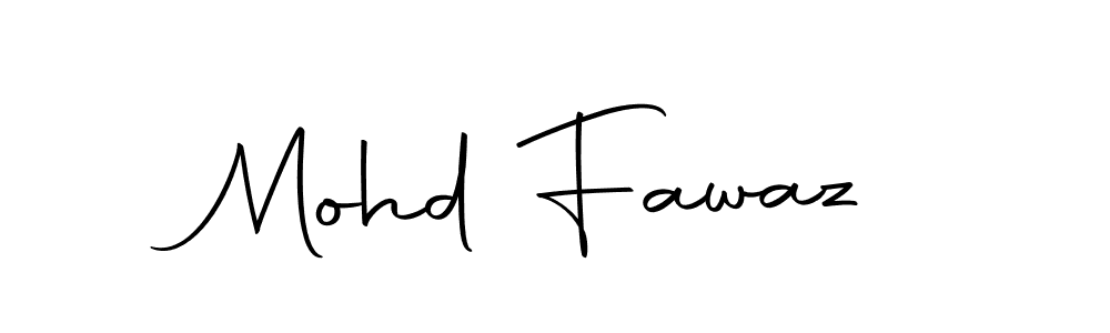 Mohd Fawaz stylish signature style. Best Handwritten Sign (Autography-DOLnW) for my name. Handwritten Signature Collection Ideas for my name Mohd Fawaz. Mohd Fawaz signature style 10 images and pictures png