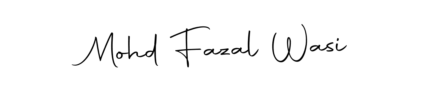 It looks lik you need a new signature style for name Mohd Fazal Wasi. Design unique handwritten (Autography-DOLnW) signature with our free signature maker in just a few clicks. Mohd Fazal Wasi signature style 10 images and pictures png