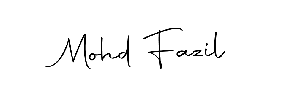 You can use this online signature creator to create a handwritten signature for the name Mohd Fazil. This is the best online autograph maker. Mohd Fazil signature style 10 images and pictures png