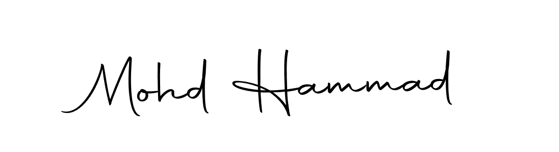 Make a short Mohd Hammad signature style. Manage your documents anywhere anytime using Autography-DOLnW. Create and add eSignatures, submit forms, share and send files easily. Mohd Hammad signature style 10 images and pictures png