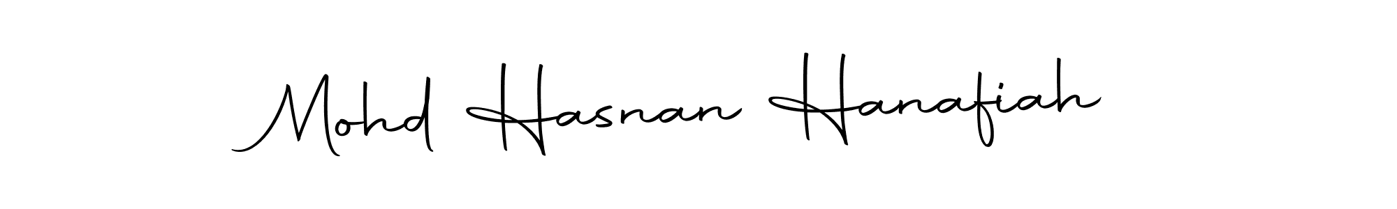Use a signature maker to create a handwritten signature online. With this signature software, you can design (Autography-DOLnW) your own signature for name Mohd Hasnan Hanafiah. Mohd Hasnan Hanafiah signature style 10 images and pictures png