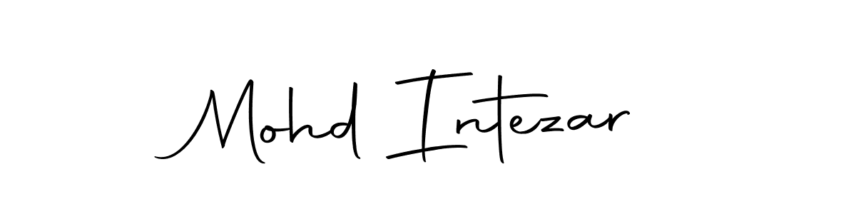 Once you've used our free online signature maker to create your best signature Autography-DOLnW style, it's time to enjoy all of the benefits that Mohd Intezar name signing documents. Mohd Intezar signature style 10 images and pictures png