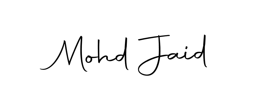 if you are searching for the best signature style for your name Mohd Jaid. so please give up your signature search. here we have designed multiple signature styles  using Autography-DOLnW. Mohd Jaid signature style 10 images and pictures png