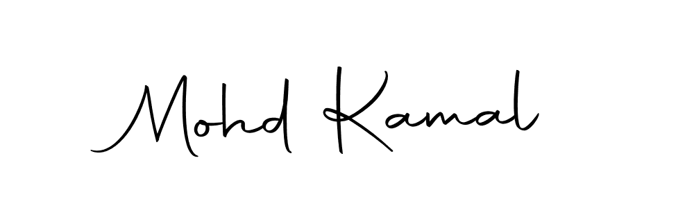 How to make Mohd Kamal name signature. Use Autography-DOLnW style for creating short signs online. This is the latest handwritten sign. Mohd Kamal signature style 10 images and pictures png