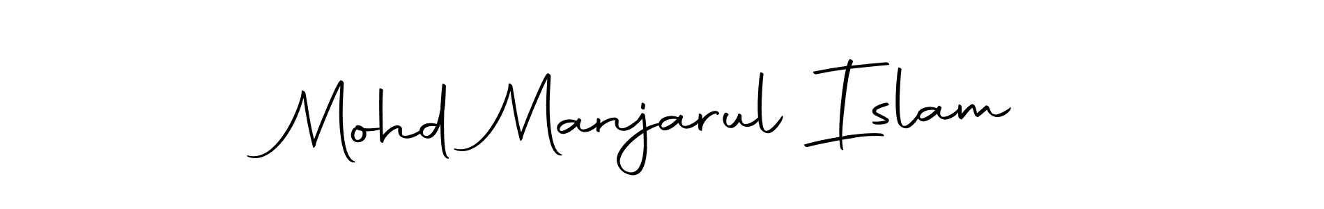 Make a beautiful signature design for name Mohd Manjarul Islam. Use this online signature maker to create a handwritten signature for free. Mohd Manjarul Islam signature style 10 images and pictures png