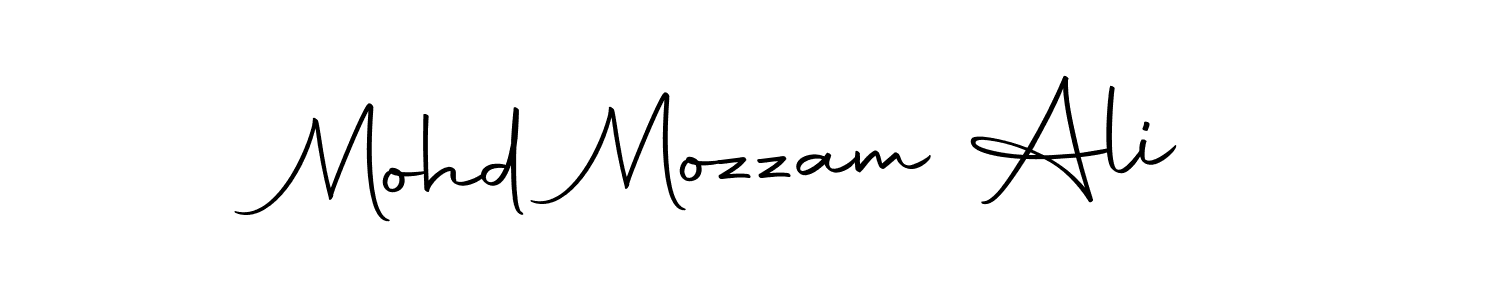 if you are searching for the best signature style for your name Mohd Mozzam Ali. so please give up your signature search. here we have designed multiple signature styles  using Autography-DOLnW. Mohd Mozzam Ali signature style 10 images and pictures png