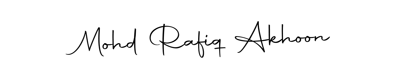 How to make Mohd Rafiq Akhoon signature? Autography-DOLnW is a professional autograph style. Create handwritten signature for Mohd Rafiq Akhoon name. Mohd Rafiq Akhoon signature style 10 images and pictures png