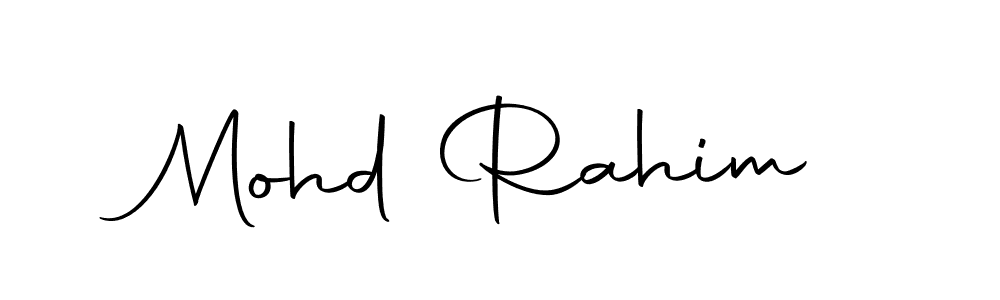 The best way (Autography-DOLnW) to make a short signature is to pick only two or three words in your name. The name Mohd Rahim include a total of six letters. For converting this name. Mohd Rahim signature style 10 images and pictures png