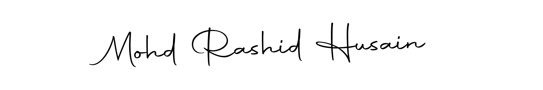 You should practise on your own different ways (Autography-DOLnW) to write your name (Mohd Rashid Husain) in signature. don't let someone else do it for you. Mohd Rashid Husain signature style 10 images and pictures png