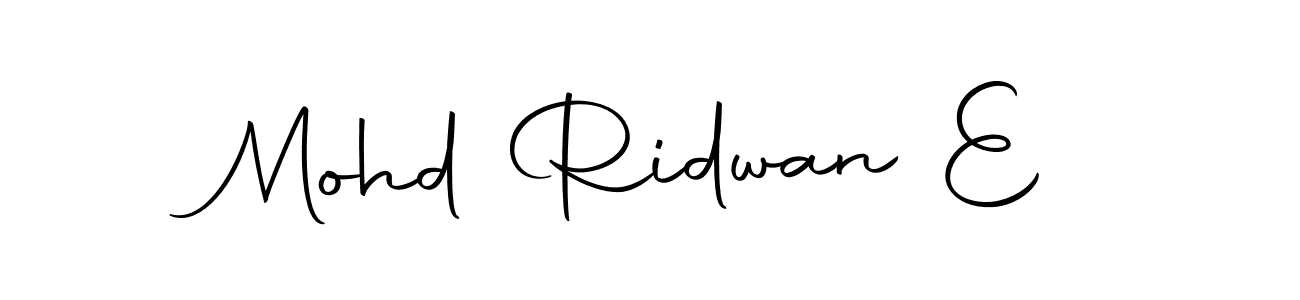 if you are searching for the best signature style for your name Mohd Ridwan E. so please give up your signature search. here we have designed multiple signature styles  using Autography-DOLnW. Mohd Ridwan E signature style 10 images and pictures png