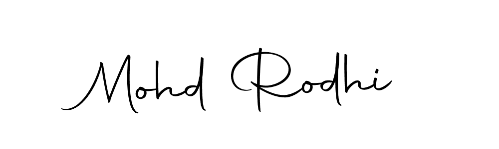 Autography-DOLnW is a professional signature style that is perfect for those who want to add a touch of class to their signature. It is also a great choice for those who want to make their signature more unique. Get Mohd Rodhi name to fancy signature for free. Mohd Rodhi signature style 10 images and pictures png