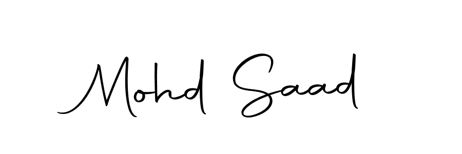 if you are searching for the best signature style for your name Mohd Saad. so please give up your signature search. here we have designed multiple signature styles  using Autography-DOLnW. Mohd Saad signature style 10 images and pictures png