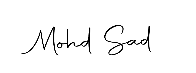 Once you've used our free online signature maker to create your best signature Autography-DOLnW style, it's time to enjoy all of the benefits that Mohd Sad name signing documents. Mohd Sad signature style 10 images and pictures png