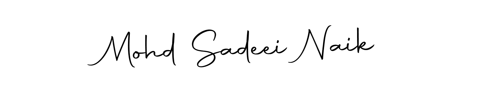 It looks lik you need a new signature style for name Mohd Sadeei Naik. Design unique handwritten (Autography-DOLnW) signature with our free signature maker in just a few clicks. Mohd Sadeei Naik signature style 10 images and pictures png