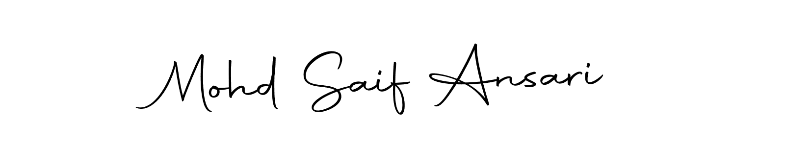 Also You can easily find your signature by using the search form. We will create Mohd Saif Ansari name handwritten signature images for you free of cost using Autography-DOLnW sign style. Mohd Saif Ansari signature style 10 images and pictures png