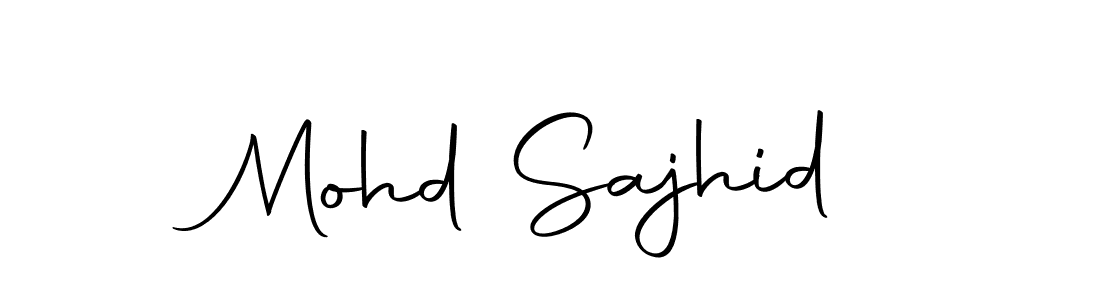 This is the best signature style for the Mohd Sajhid name. Also you like these signature font (Autography-DOLnW). Mix name signature. Mohd Sajhid signature style 10 images and pictures png