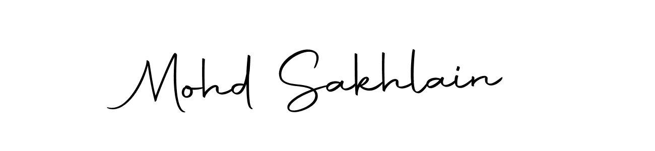 Make a short Mohd Sakhlain signature style. Manage your documents anywhere anytime using Autography-DOLnW. Create and add eSignatures, submit forms, share and send files easily. Mohd Sakhlain signature style 10 images and pictures png