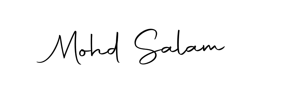 Mohd Salam stylish signature style. Best Handwritten Sign (Autography-DOLnW) for my name. Handwritten Signature Collection Ideas for my name Mohd Salam. Mohd Salam signature style 10 images and pictures png