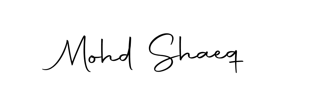 Make a beautiful signature design for name Mohd Shaeq. Use this online signature maker to create a handwritten signature for free. Mohd Shaeq signature style 10 images and pictures png