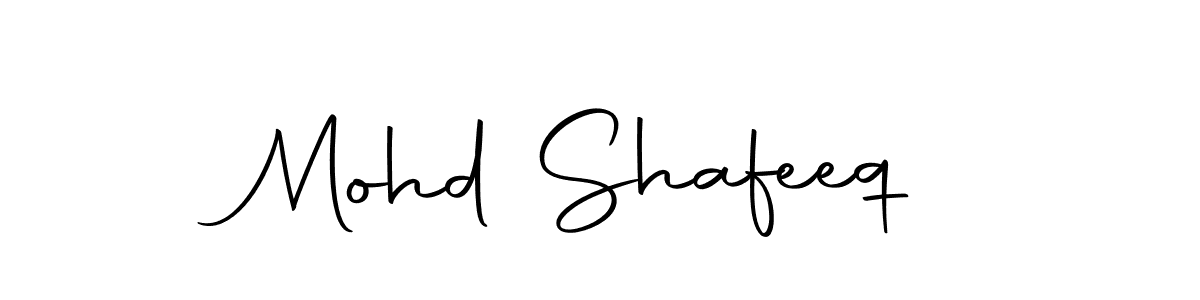 How to make Mohd Shafeeq signature? Autography-DOLnW is a professional autograph style. Create handwritten signature for Mohd Shafeeq name. Mohd Shafeeq signature style 10 images and pictures png