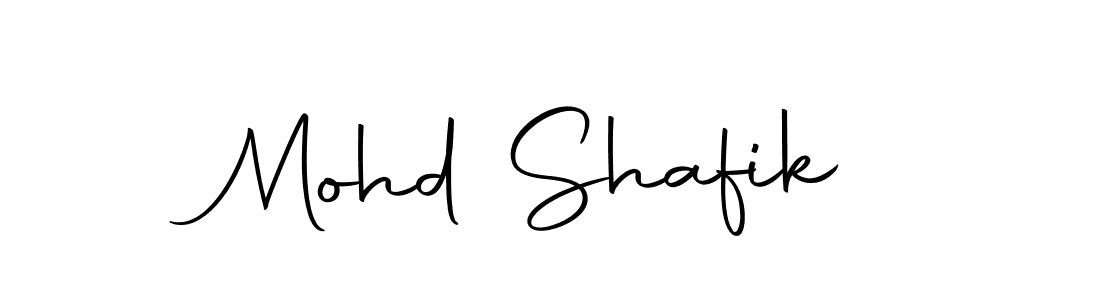 Make a beautiful signature design for name Mohd Shafik. Use this online signature maker to create a handwritten signature for free. Mohd Shafik signature style 10 images and pictures png