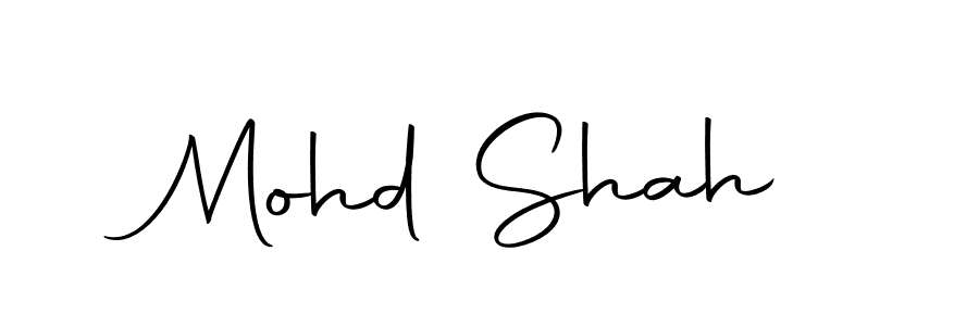 You should practise on your own different ways (Autography-DOLnW) to write your name (Mohd Shah) in signature. don't let someone else do it for you. Mohd Shah signature style 10 images and pictures png