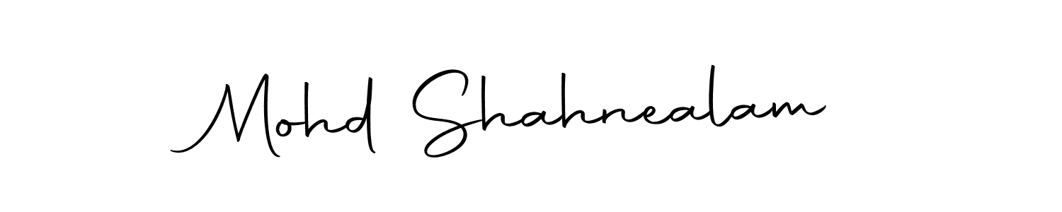 Make a short Mohd Shahnealam signature style. Manage your documents anywhere anytime using Autography-DOLnW. Create and add eSignatures, submit forms, share and send files easily. Mohd Shahnealam signature style 10 images and pictures png