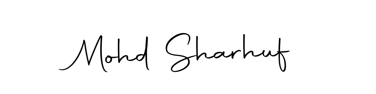 Make a beautiful signature design for name Mohd Sharhuf. Use this online signature maker to create a handwritten signature for free. Mohd Sharhuf signature style 10 images and pictures png