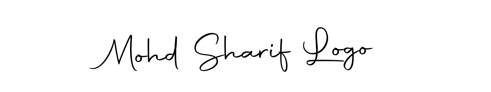 Make a beautiful signature design for name Mohd Sharif Logo. With this signature (Autography-DOLnW) style, you can create a handwritten signature for free. Mohd Sharif Logo signature style 10 images and pictures png