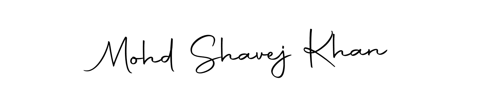 The best way (Autography-DOLnW) to make a short signature is to pick only two or three words in your name. The name Mohd Shavej Khan include a total of six letters. For converting this name. Mohd Shavej Khan signature style 10 images and pictures png