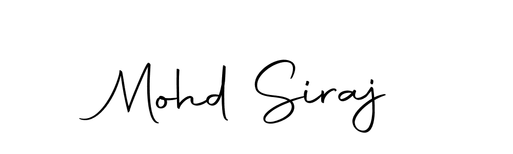 The best way (Autography-DOLnW) to make a short signature is to pick only two or three words in your name. The name Mohd Siraj include a total of six letters. For converting this name. Mohd Siraj signature style 10 images and pictures png