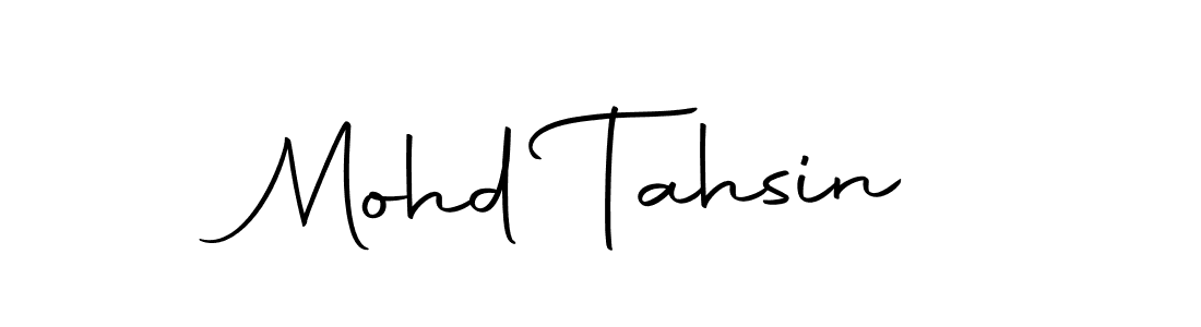 It looks lik you need a new signature style for name Mohd Tahsin. Design unique handwritten (Autography-DOLnW) signature with our free signature maker in just a few clicks. Mohd Tahsin signature style 10 images and pictures png