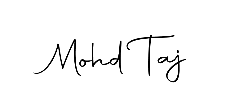 How to make Mohd Taj signature? Autography-DOLnW is a professional autograph style. Create handwritten signature for Mohd Taj name. Mohd Taj signature style 10 images and pictures png