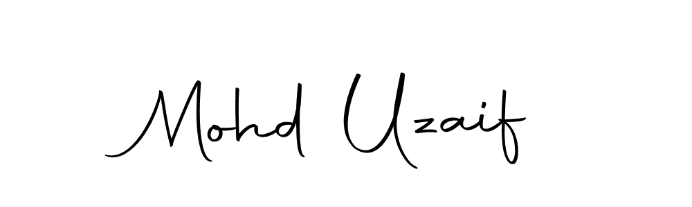 Make a beautiful signature design for name Mohd Uzaif. Use this online signature maker to create a handwritten signature for free. Mohd Uzaif signature style 10 images and pictures png