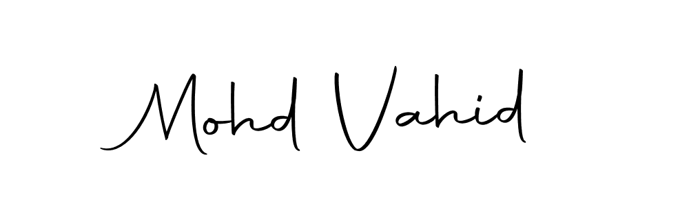 The best way (Autography-DOLnW) to make a short signature is to pick only two or three words in your name. The name Mohd Vahid include a total of six letters. For converting this name. Mohd Vahid signature style 10 images and pictures png